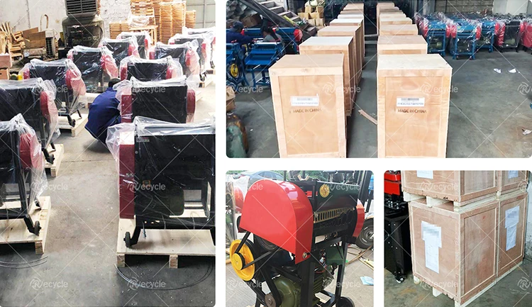 No pollution low invest waste wire and cable peeling machine