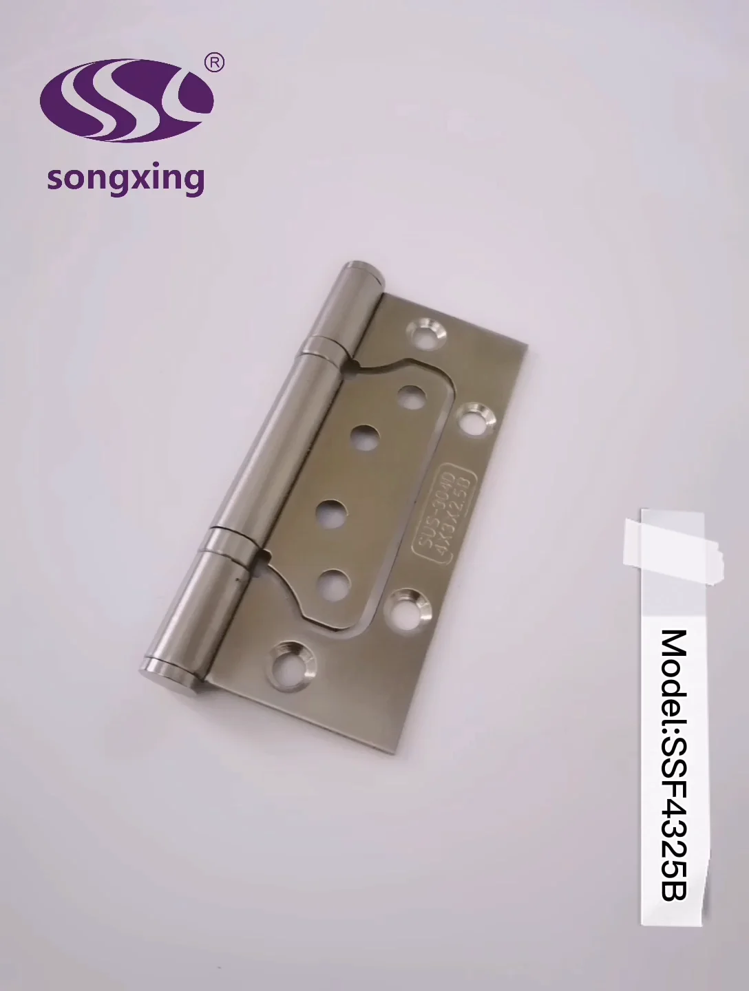 BUSSOLA Militare Fibbia A Farfalla In Acciaio Inox Argento Lucido - Per Cinturini Orologio Casual Ricambio Fibbia Per Cinturino Metallico - Foto 2