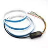 Car Additional Stop Light Dynamic Streamer Floating LED Strip 12v Auto Trunk Tail Brake Running Turn Signal Lamp