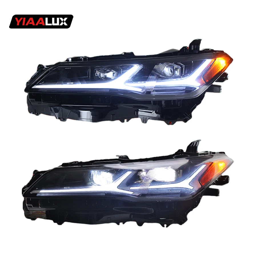 Car LED HeadLamp For Toyota 2018-2023 Avalon Led Daytime Running Headlight Assembly Turn Signal LED Lens Light Accessories factory