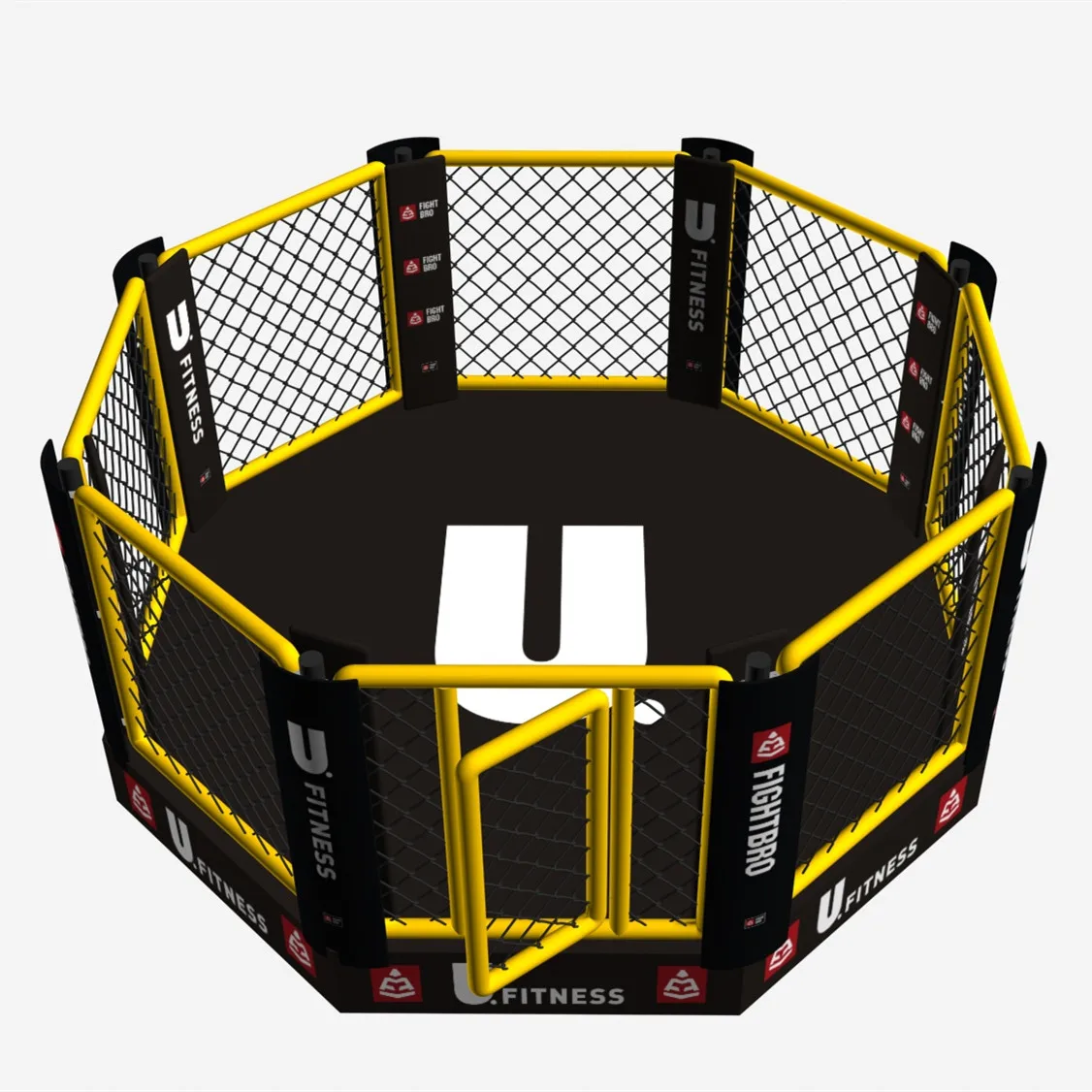 Octagonal Hexagonal Professional Octagonal Cage Floor Level Boxing Ring Small Boxing Ring Boxing