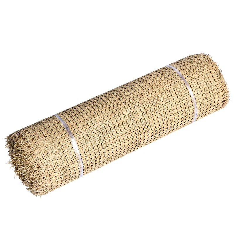 Wholesale Rattan Cane Webbing Roll Natural Mesh Furniture Pvc Rattan