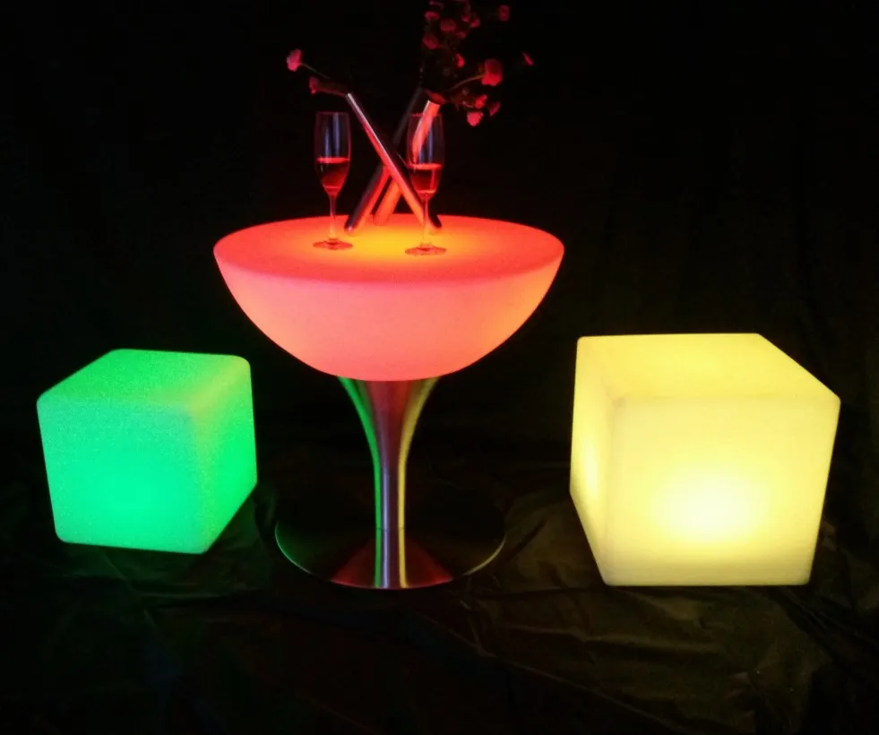 Night Club Bar Lounge Furniture Illuminated Waterproof Led