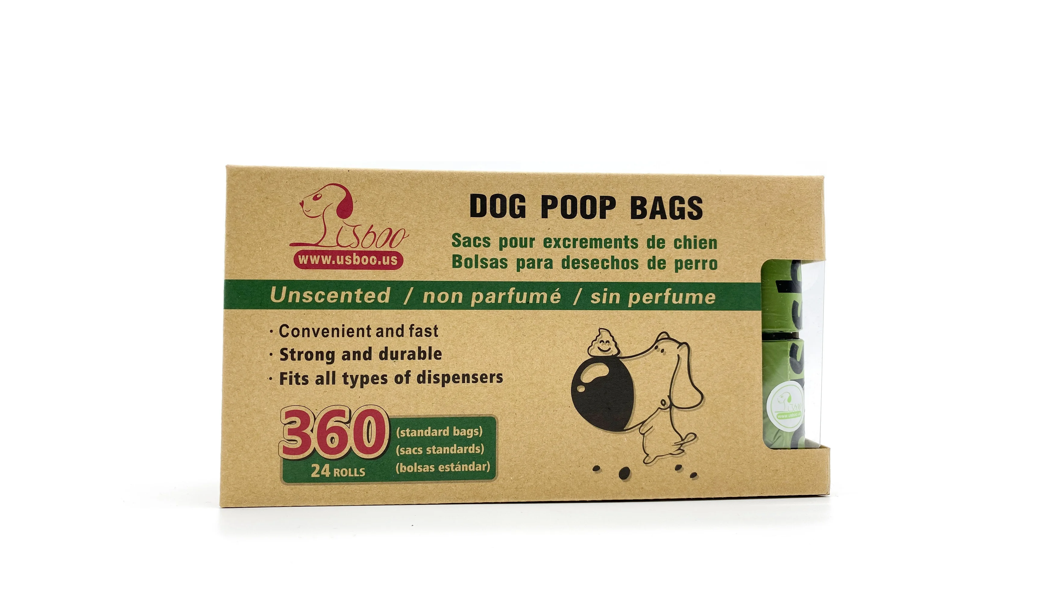 custom printed biodegradable plastic dog poop bags for sale - bu