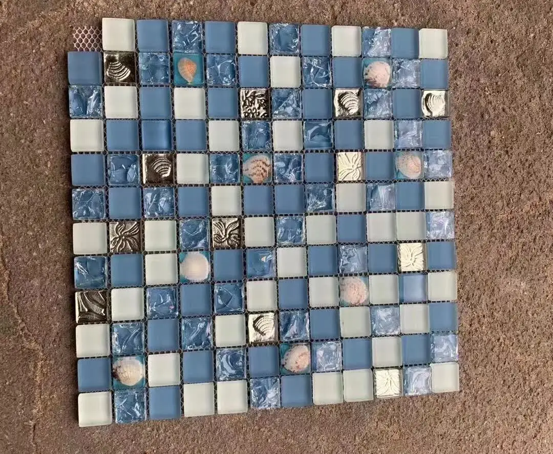 product 48x48 mosaics swimming pool tiles decorative hot melt glass mosaic wall tiles-5
