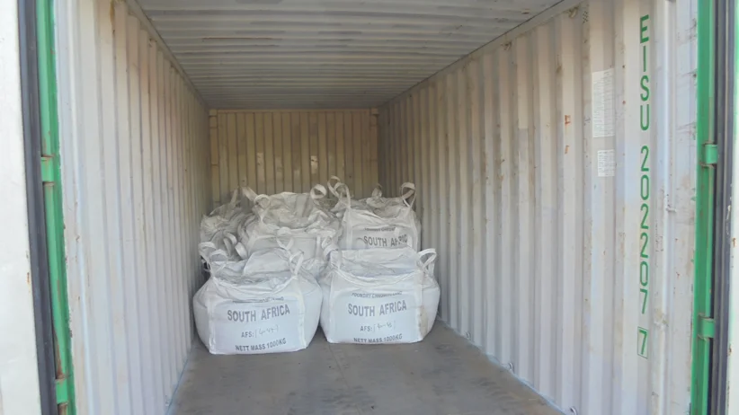 South Africa chromite sand for foundry/46%Cr2O3 casting Chromite sand Price