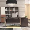 Latest new chairman good price high tech modern desk executive office table design