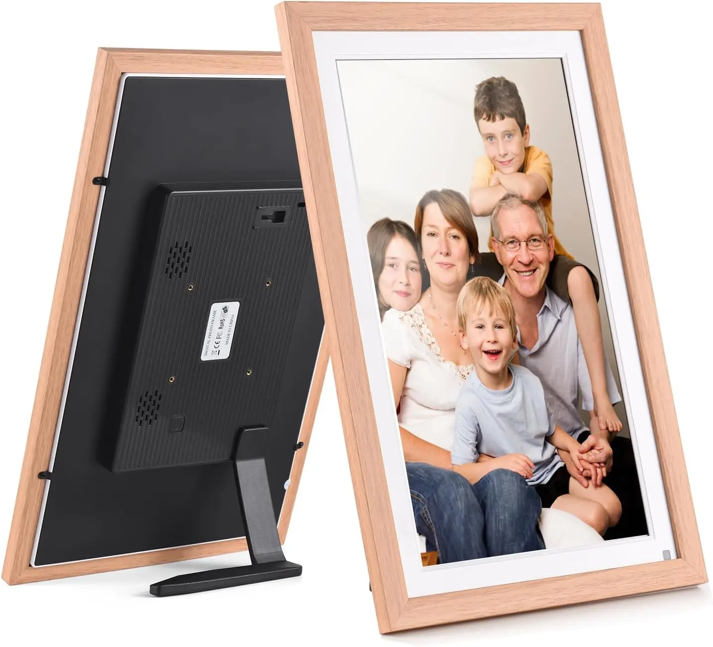 Tabletop Wall-Mounted ABS Plastic Frame 15.6 Inch Full HD Digital ...