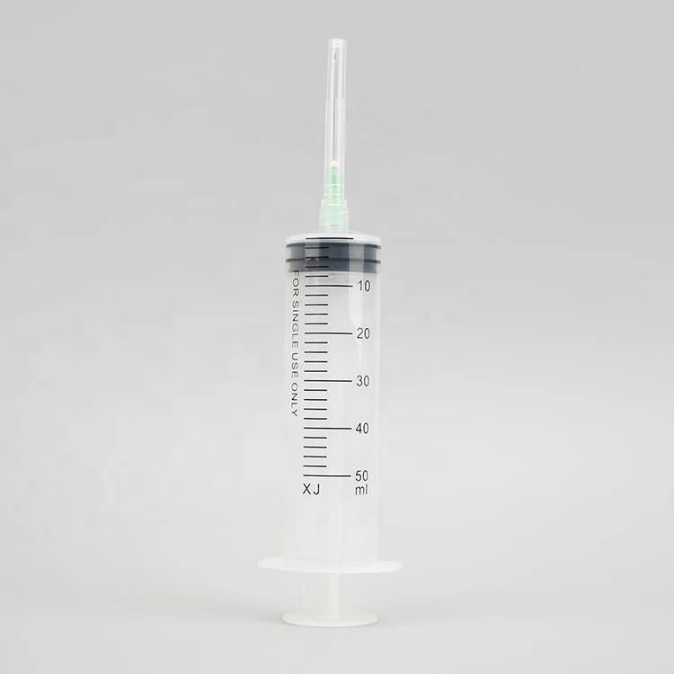 
Factory supplies environmentally friendly and sanitary disposable syringes and needles 