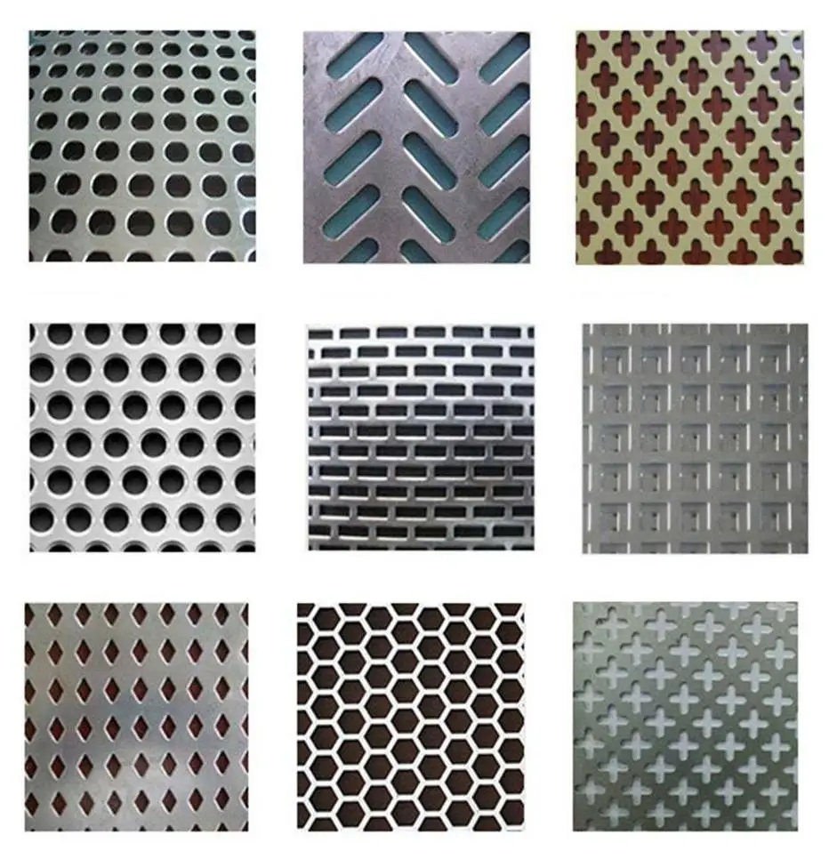 Stainless Steel Perforated Metal Sheet For Balconygalvnized Perforated ...