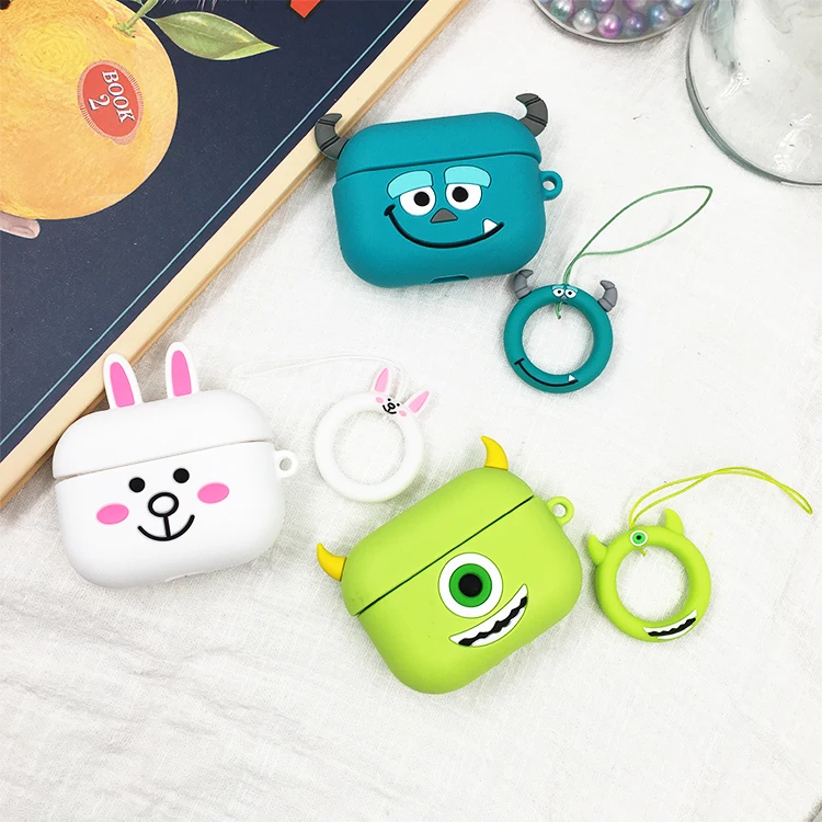 Freies Verschiffen Nette Cartoon Für Apple Airpods Pro Fall Für Airpods Pro Silikon Fall Für Airpods Pro Fall - ANKUX.COM