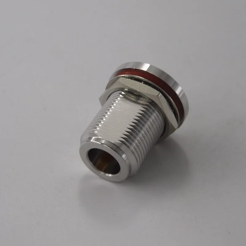 n female bulkhead connector for rg402(.141in)cable