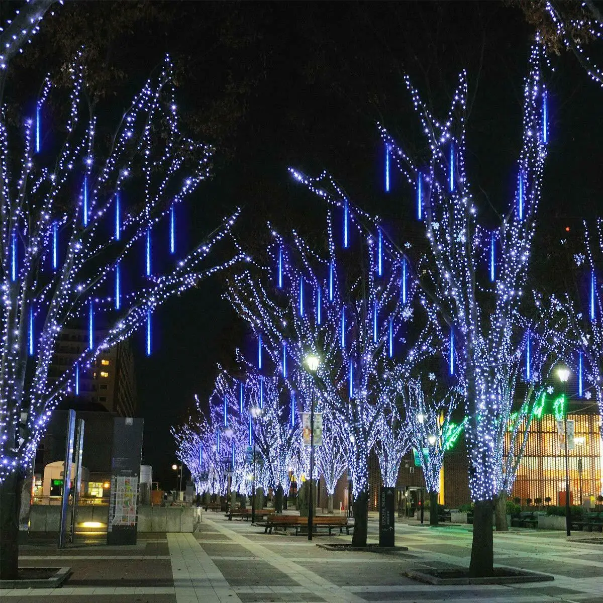 30cm 144 Leds Outdoor Garden Decor 