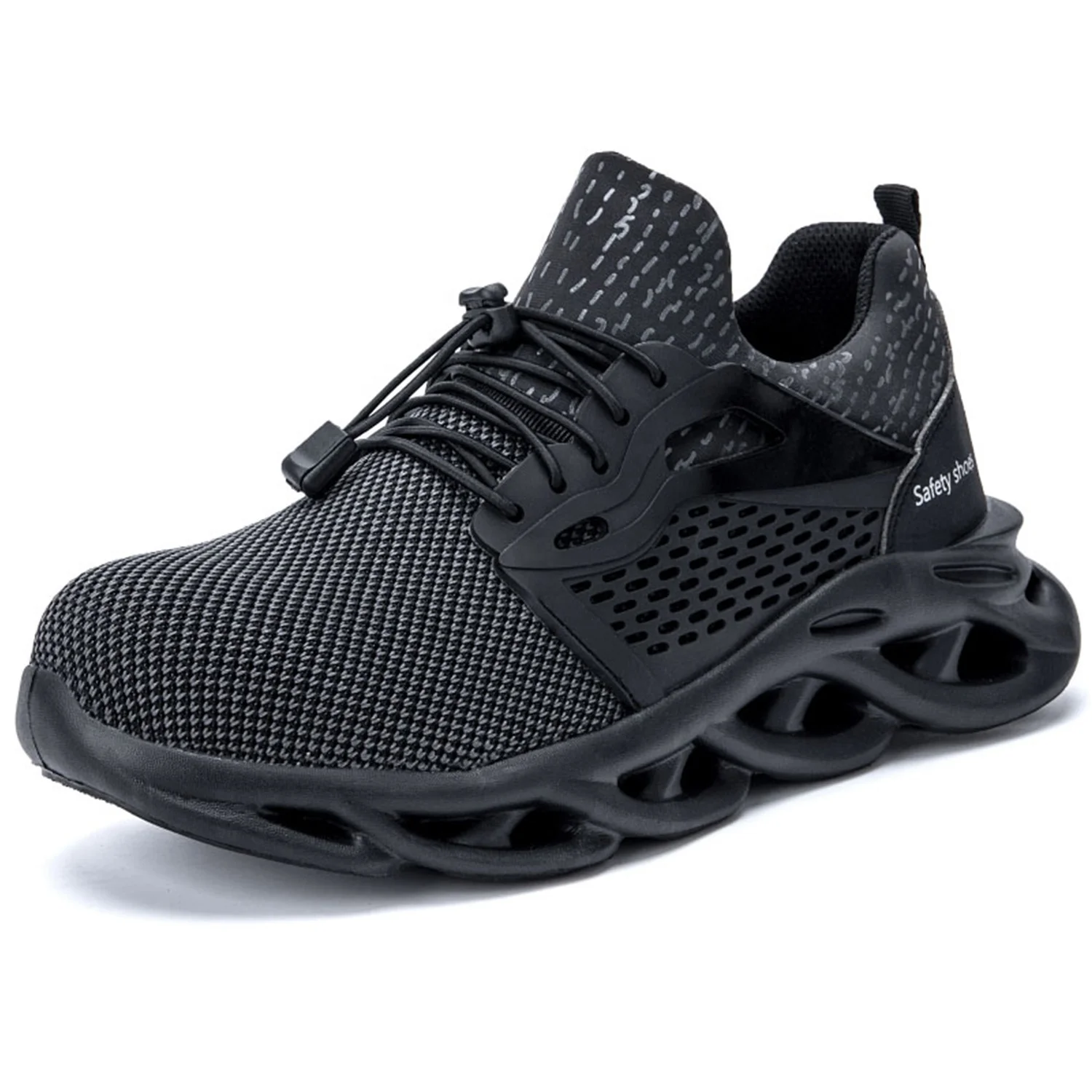 sapatos biqueira de aço senhora