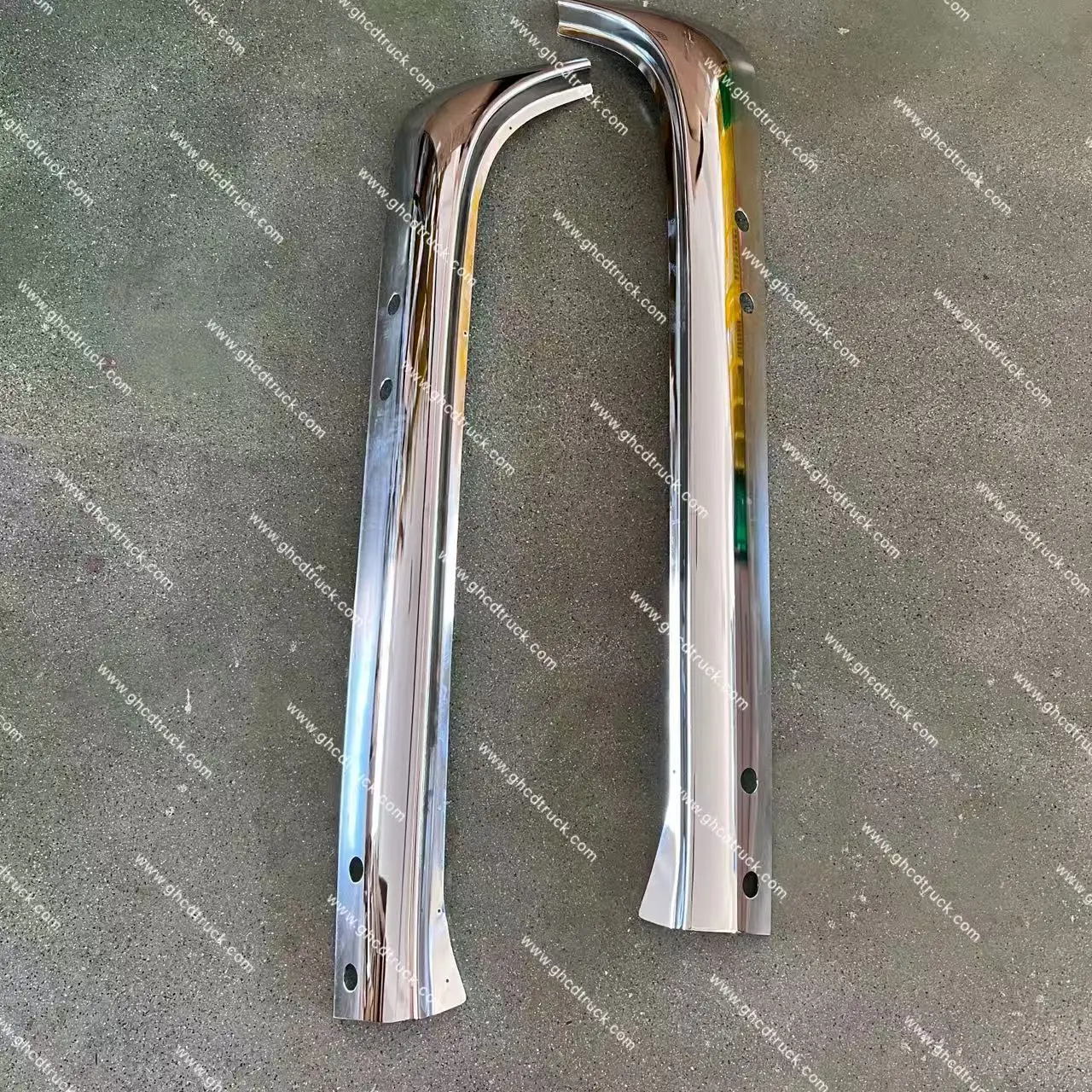 product ghcd high quality new condition chrom pillar for japanese truck for mitsubishi canter hino isuzu nissan-1