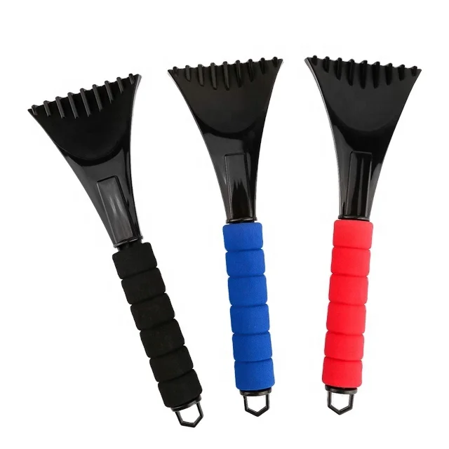 Durable Plastic Ice Scraper Long Foam Handle Ice Scraper Buy Long
