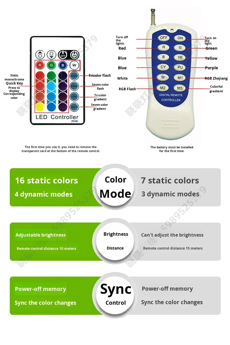 product outdoor ip65 waterproof smart remote control full color 36w wall washer building lighting-8