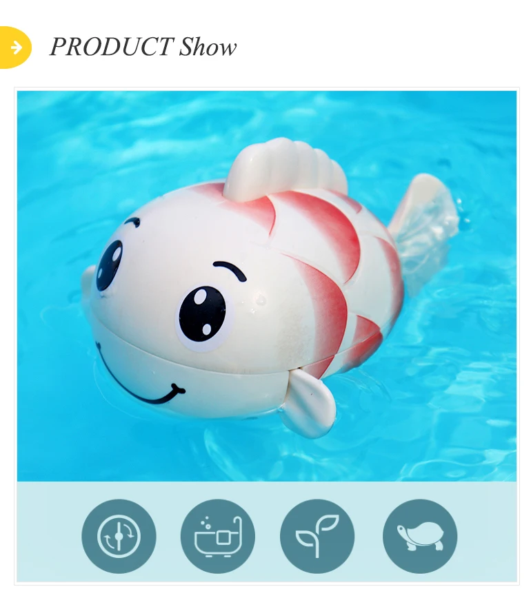 Goldfish Bath Baby Play Plastic Swimming Fish Wind Up Toys Buy Wind
