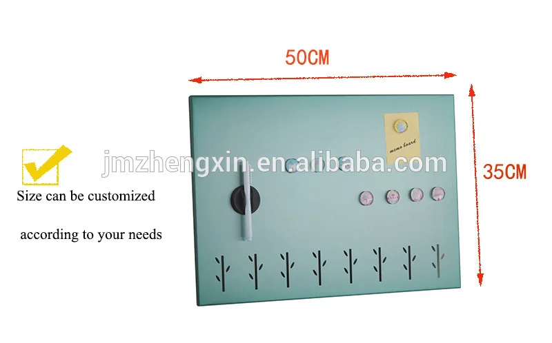 Simple Design Stainless Steel Metal Office  Memo Board Notice Board With Cork