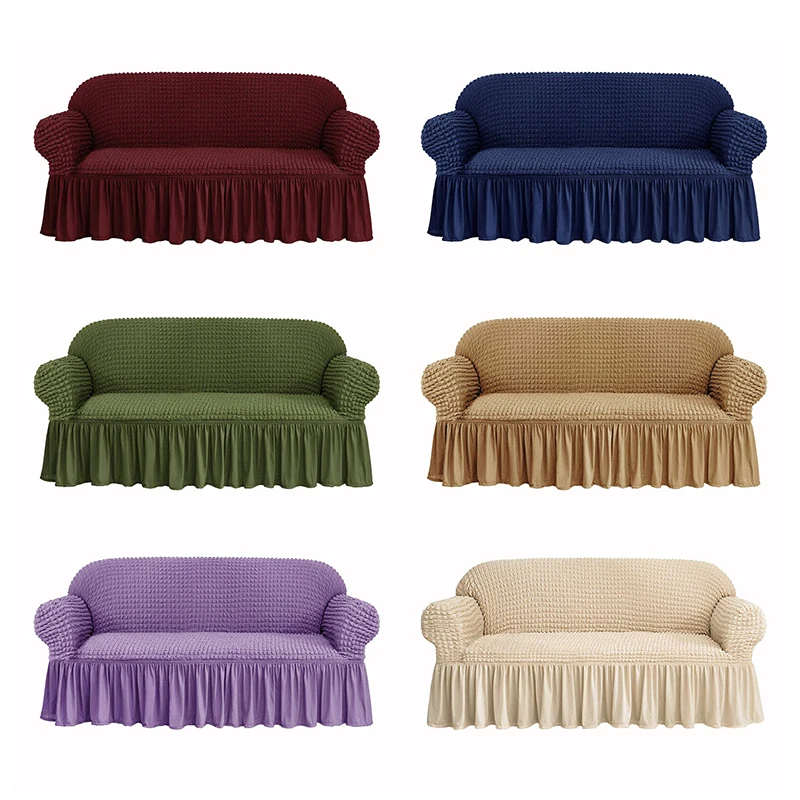 Monad 1 Piece Jacquard Easy Fitted High Stretchable Furniture Slipcover