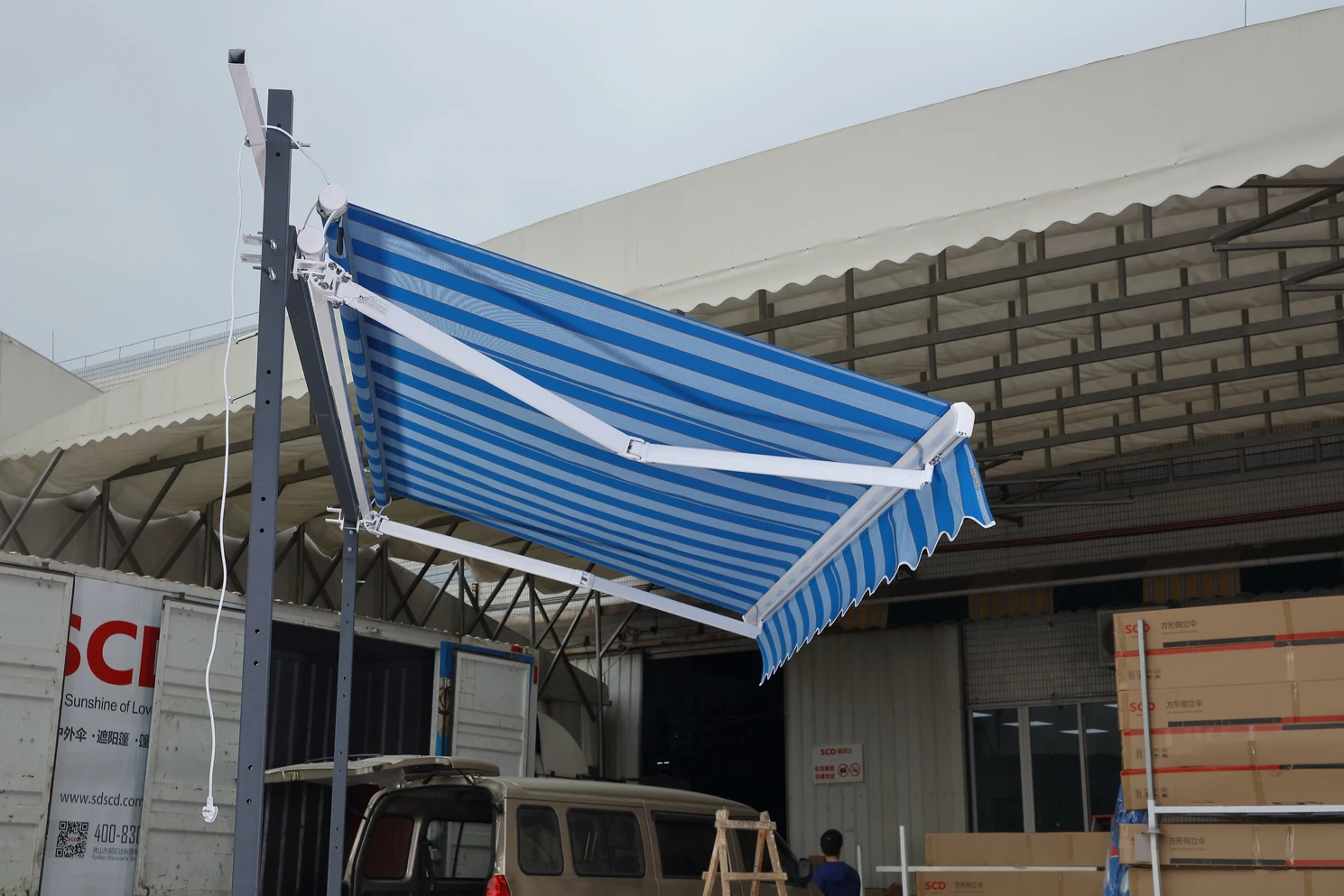 铝制伸缩窗遮阳篷配件/遮阳篷零件/可伸缩遮阳篷组件