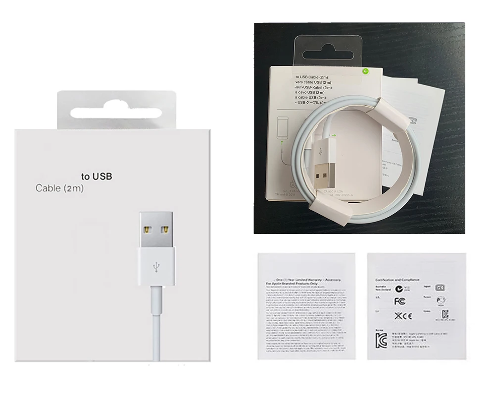 Wholesale For Apple Iphone Usb Charging Cable Charger With Retail