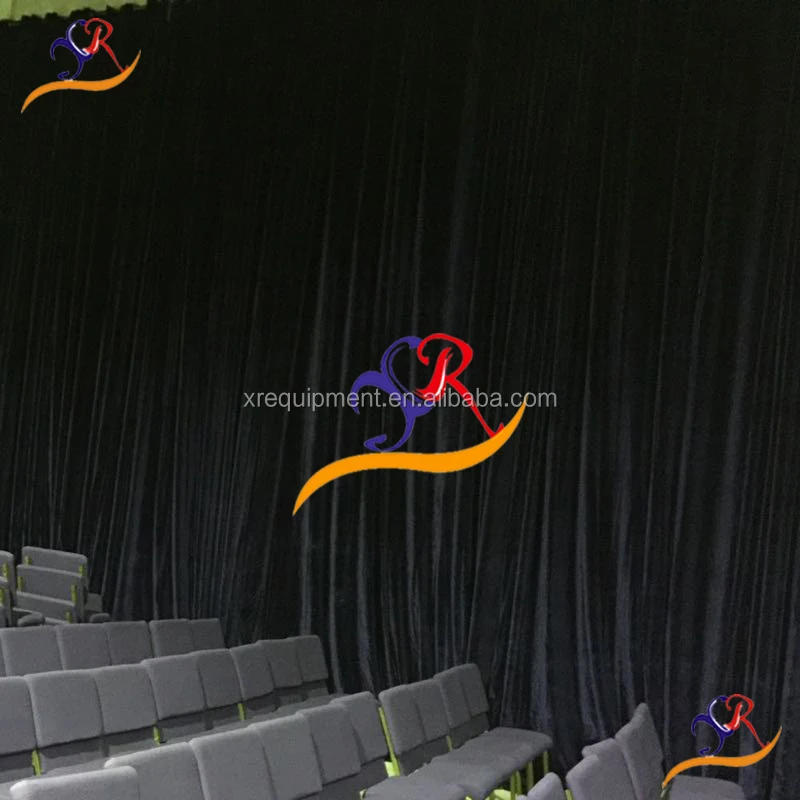 Custom Made Fireproof Theatrical Drapes Stage Curtain Fabric Theater Curtains For Sale Buy