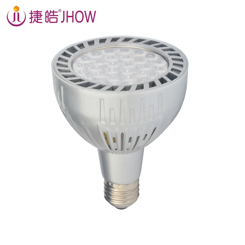 Wholesale New Design Commercial Par30 Bulb E27 Lamp Holder All Silver Aluminum Brand Light Source Spot Light