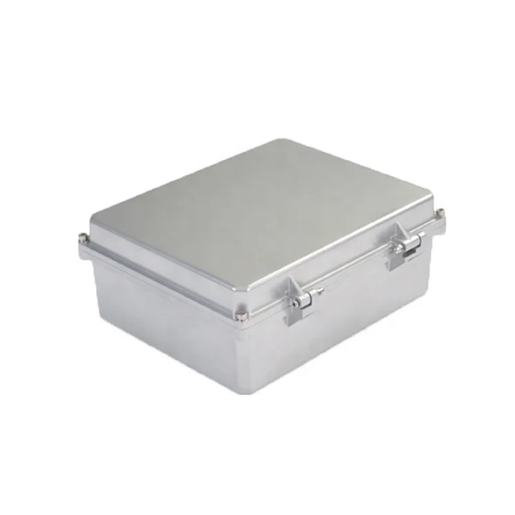 Hot Sales Light Grey Aluminum Waterproof Electrical Enclosure Waterproof Monitor Enclosure