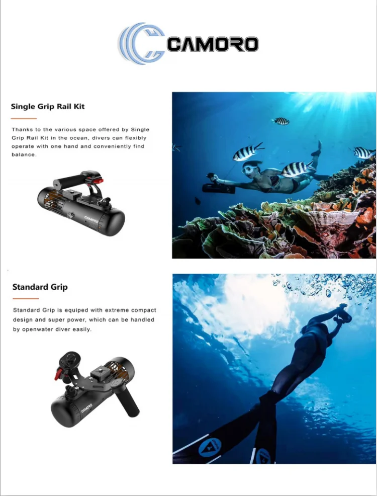 camoro underwater electric sea scooter