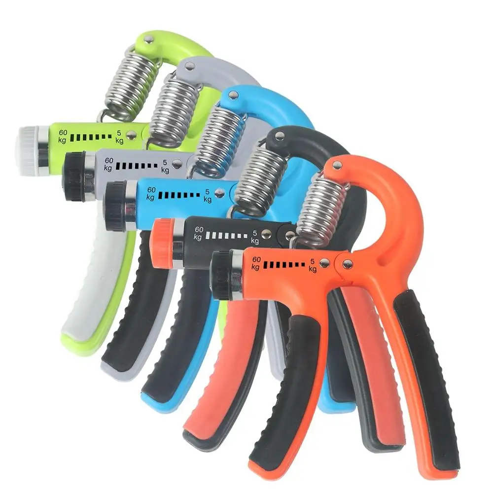 560kg Gym Fitness Hand Grip Men Adjustable Finger Heavy Exerciser
