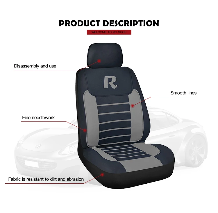 Universal automobile accessory car seat cover full set