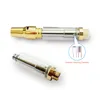 Top selling amazon wickless cbd oil tank cartridge bud v15 gold glass airflow ceramic cbd vape clearomizer 1.0ml