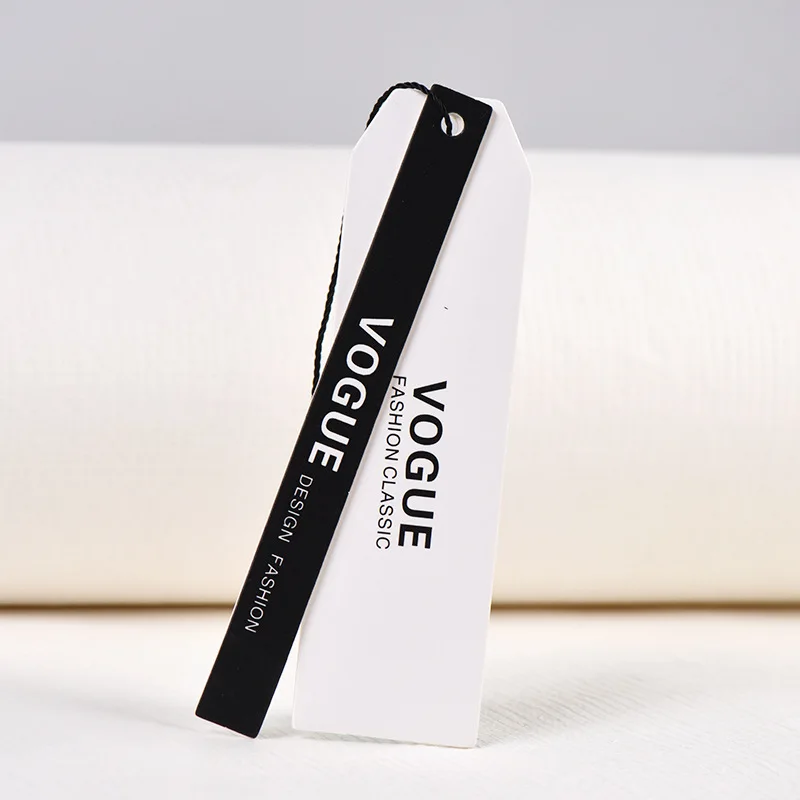 Custom Paper Clothing Tags for Men's and Women's Garments Personalized ...