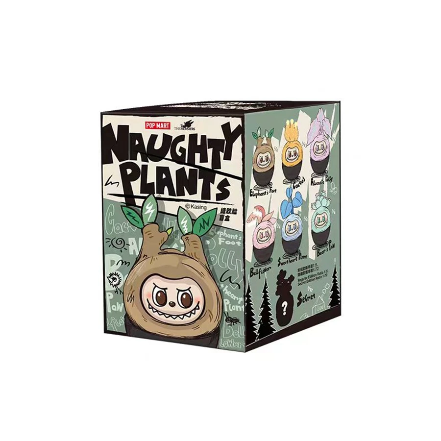 POP MART Labubu Naughty Plants Series Vinyl Blind Box Collectible