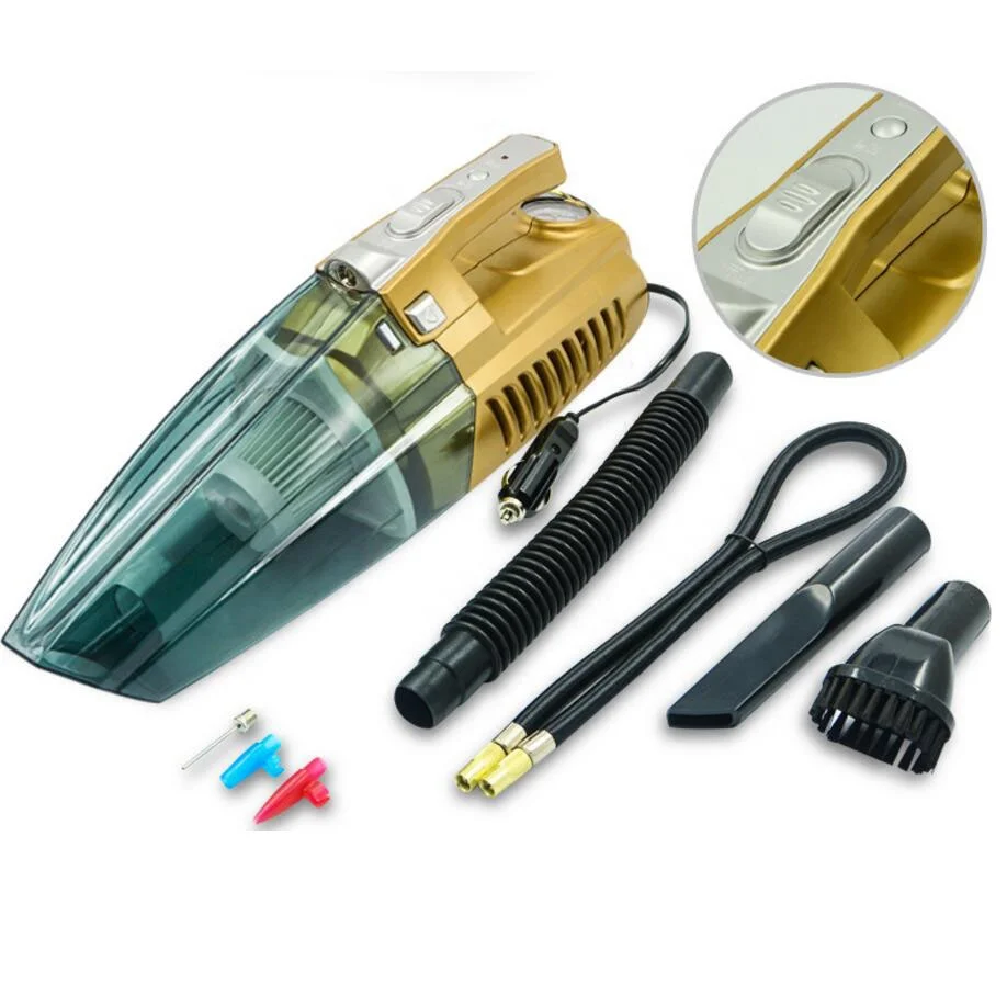 High Power Strong Suction 4 In 1 Wet And Dry Portable Car Vacuum