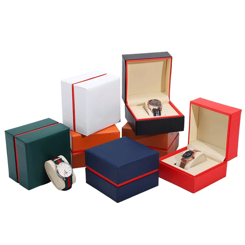 Brand New High Quality Luxury Watch Box Pu Leather With Oem Own Brand