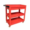 3 tiers drawer type hand cart heavy duty storage trolley with 6 colors welcome custom