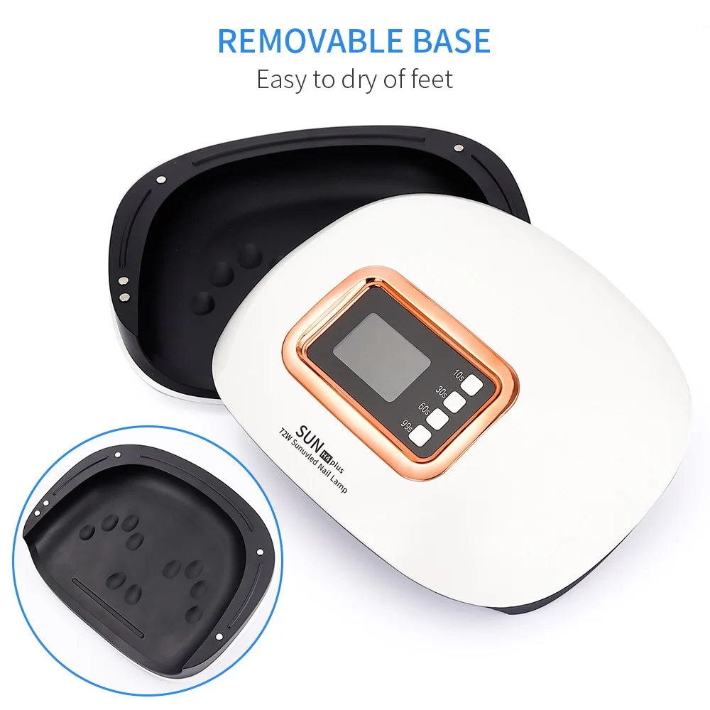 Sun Gel Torch for Nails Cordless 48W Gelish Polish Kit 120W with Jel Set Mini Lampe Leds Rechargeable Uv Led Nail Lamp