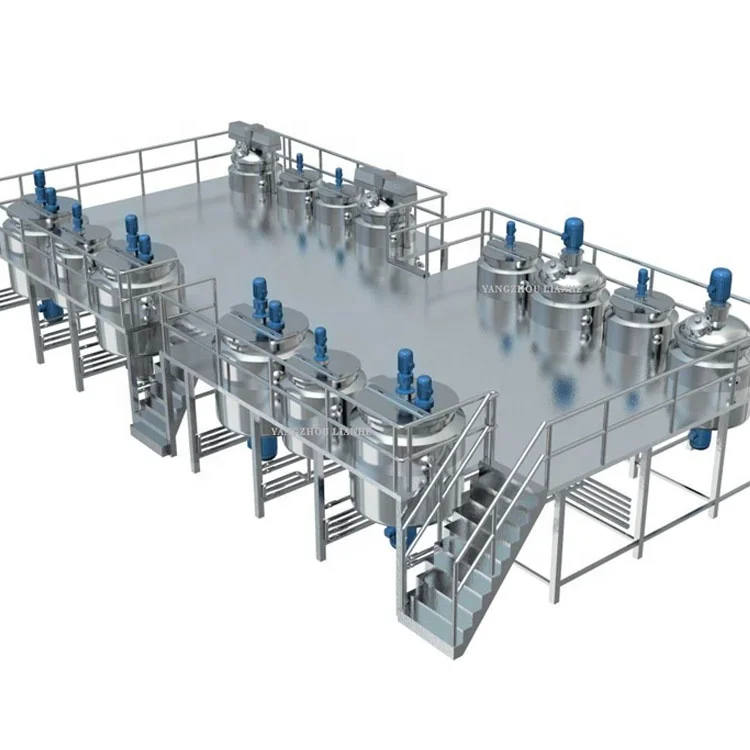 Stainless Steel Liquid Mixing Equipment for Pharmaceutical Industry