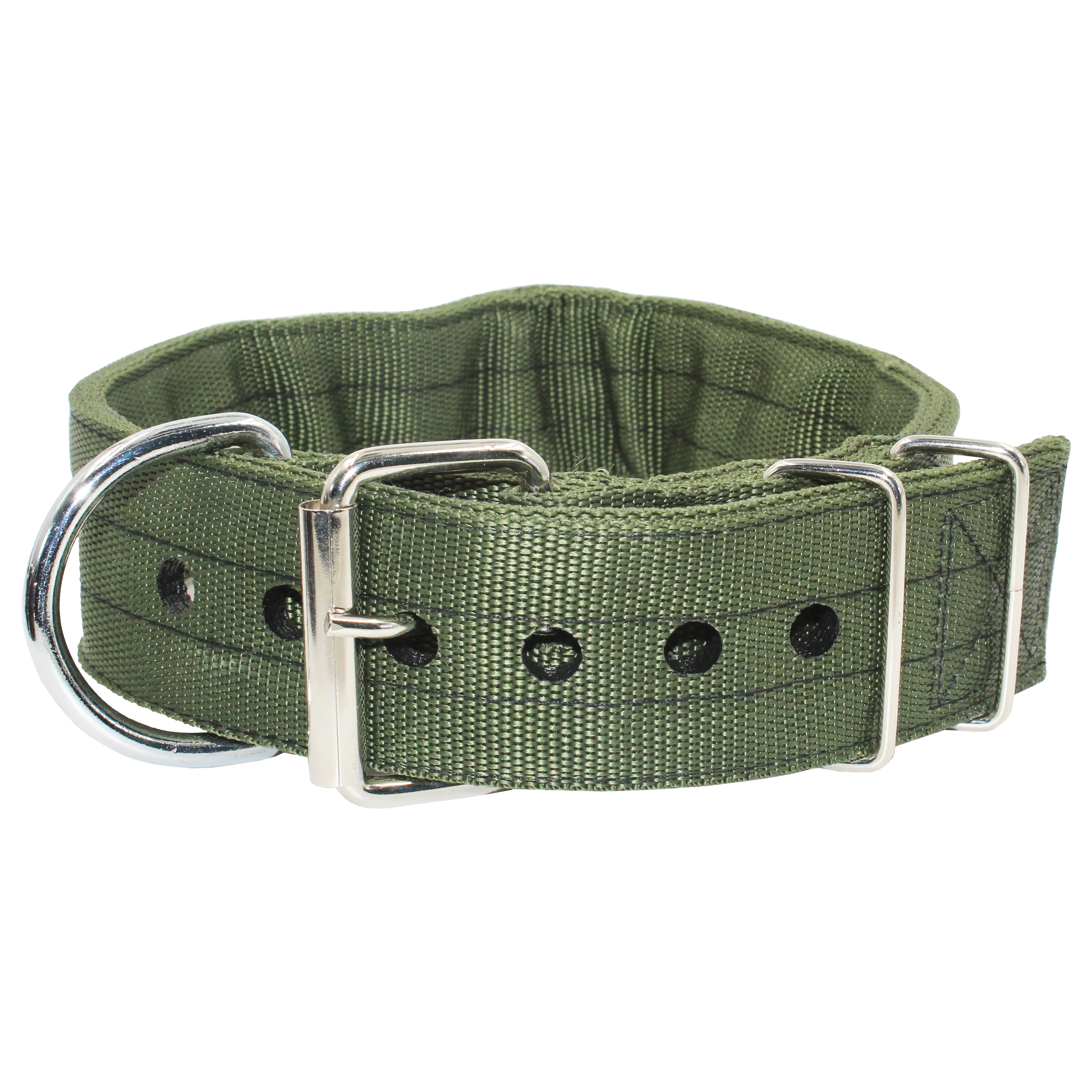 Kingtale Double Thick Military Large Strong Wide Dog Collar Xl Xxl Xxxl