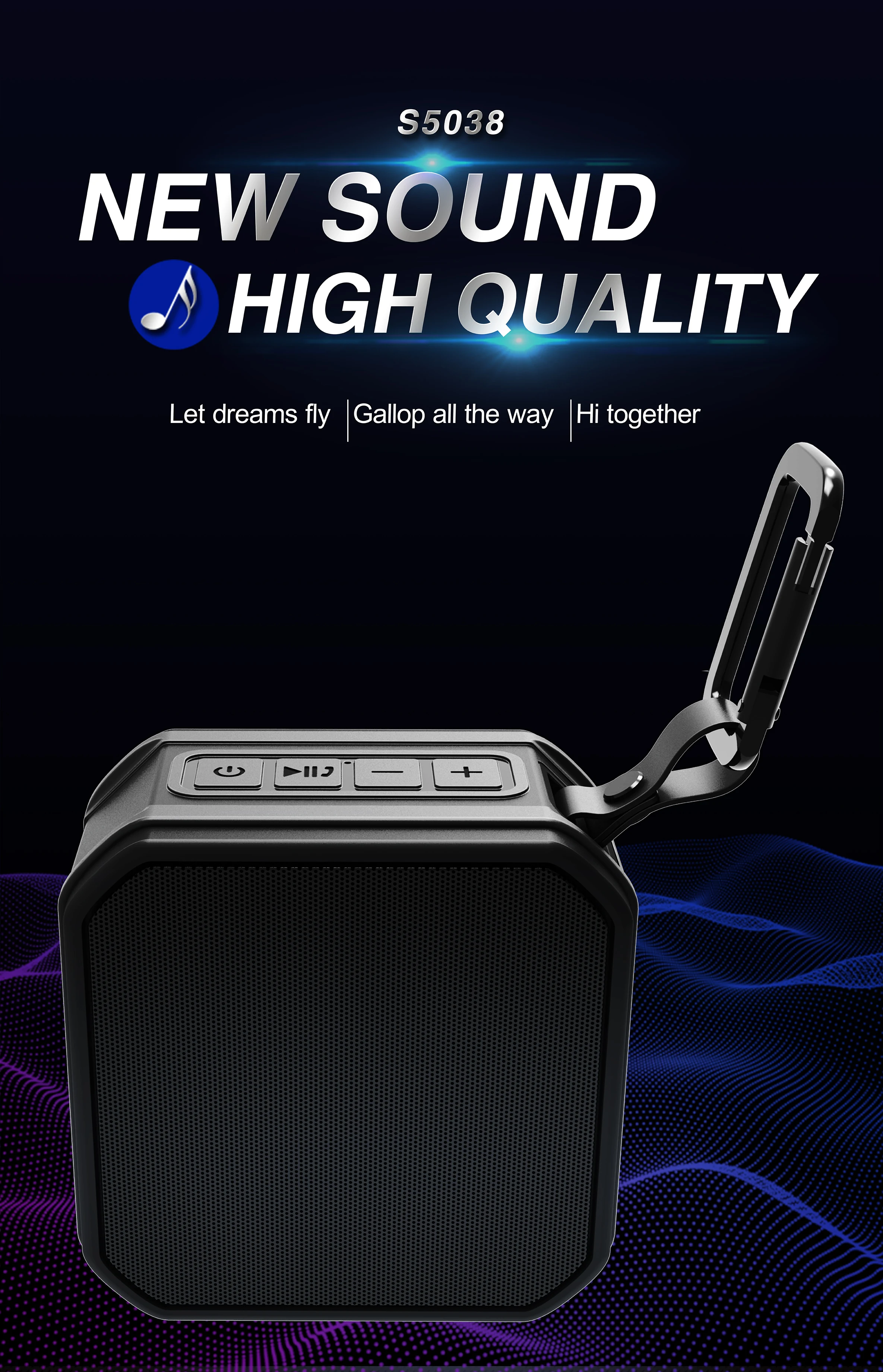 2020 Commercial Top Selling Wireless Name Brand Outdoor Best Subwoofer DJ Wireless Portable Bluetooth Speaker - ANKUX.COM