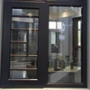 Thermal break aluminium window with anti dust and mosquito net screen