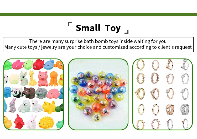 Handmade Cbd Hemp Oil Crystal Sweet Scented Bath Bomb Making Machine Foaming Bath Bubble Fizzy Powder With Surprised