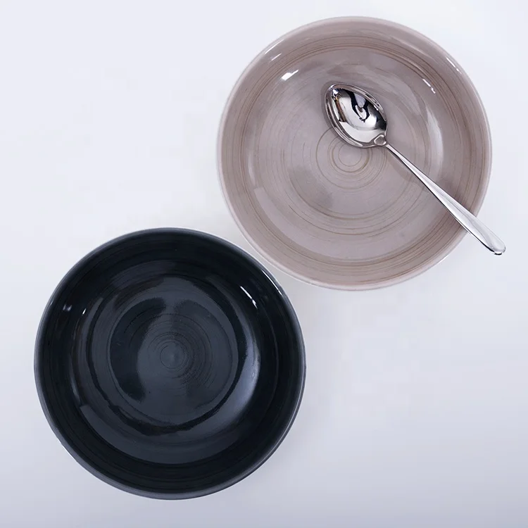cutomized large banquet buffet ceramic bowl