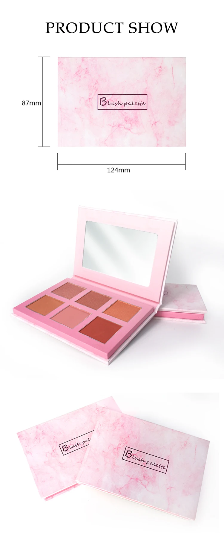 pink blush palette