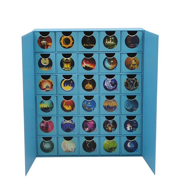 Custom Advent Calendar Box Ramadan Special Event Festival Countdown