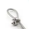 Titanium Snap Hook With Wire Rope