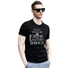 100% Cotton Casual Cool Short Sleeve O-Sleeve That'S What I Do I Drink And I Know Things Men T Shirt Tops Tees For Man Drop Ship