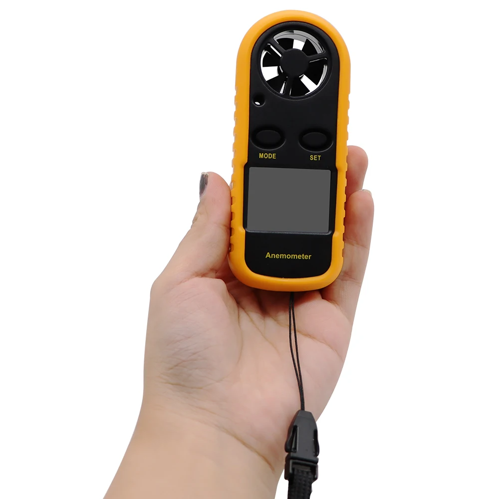 Gm816 Digital Anemometer Wind Speed Meter Tester Air Velocity Airflow